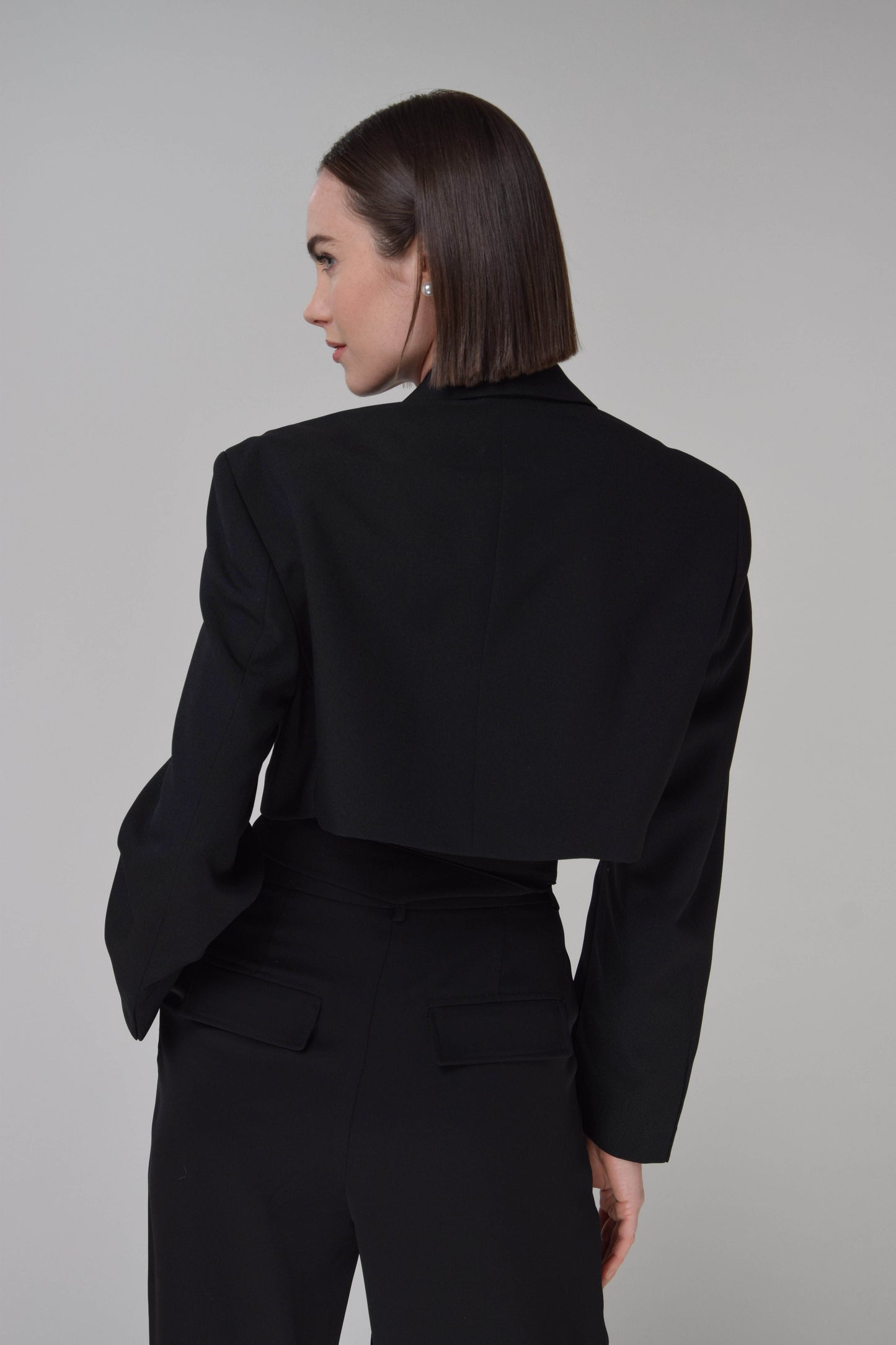 Blazer mit Bindung