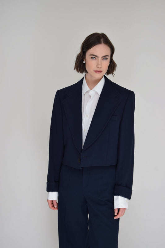 Kurzer Oversize-Blazer